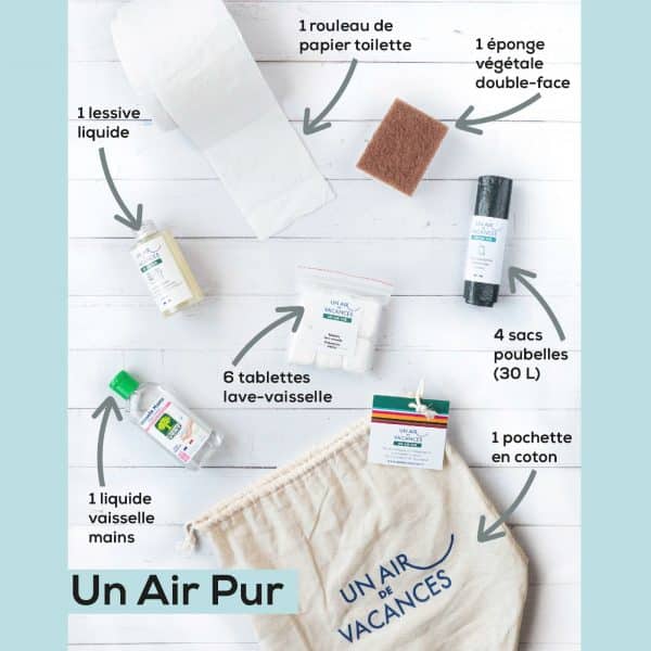 Kit de produits d'entretien pour 1 semaine