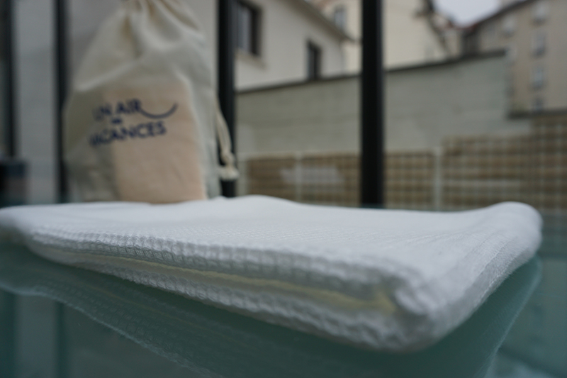 Torchon coton nid d'abeille par Un Air de Vacacnes